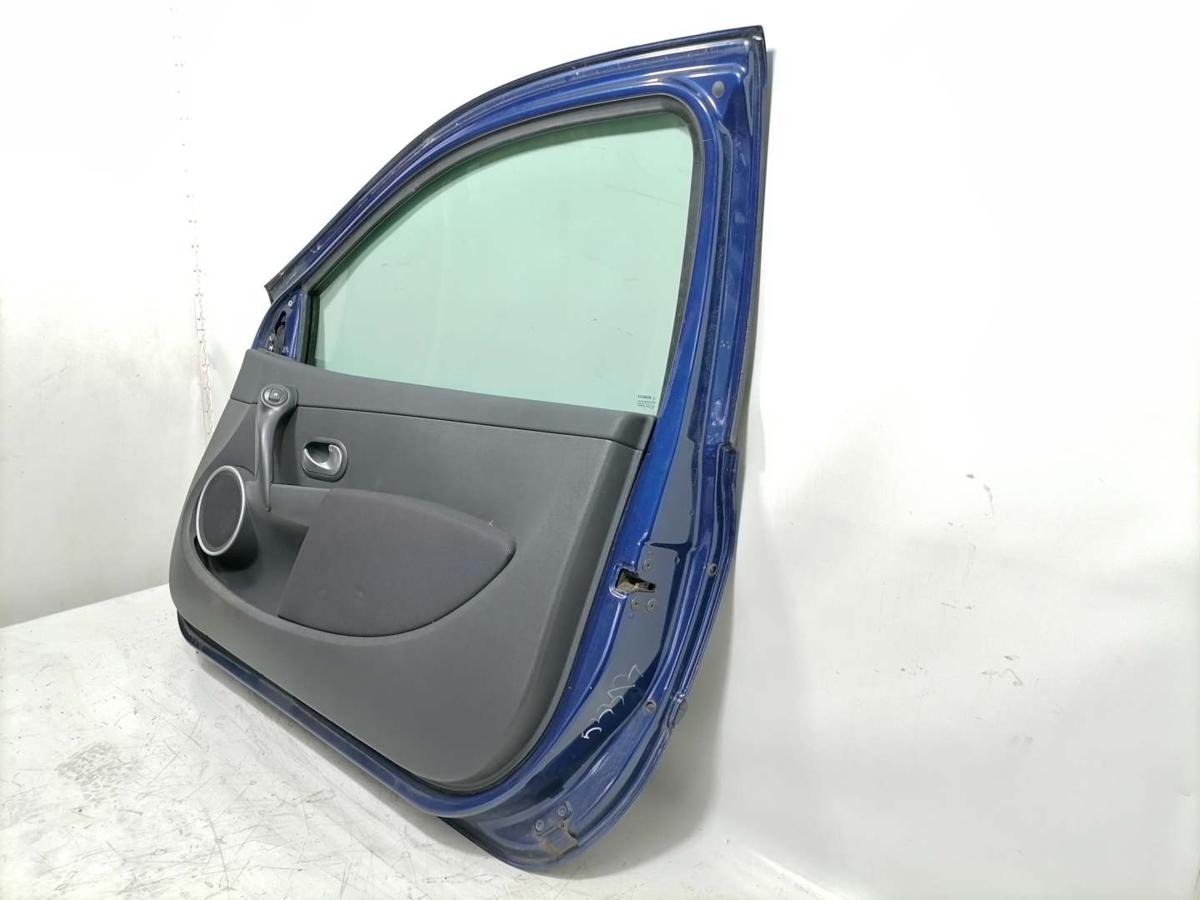 Renault Clio 3 original Tür rechts NV432 Monaco Blau 3 Türer BJ05